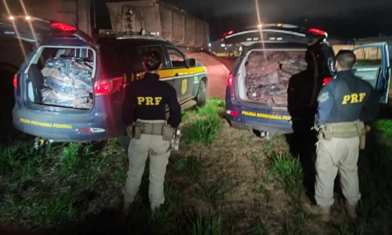 motorista preso com drogas