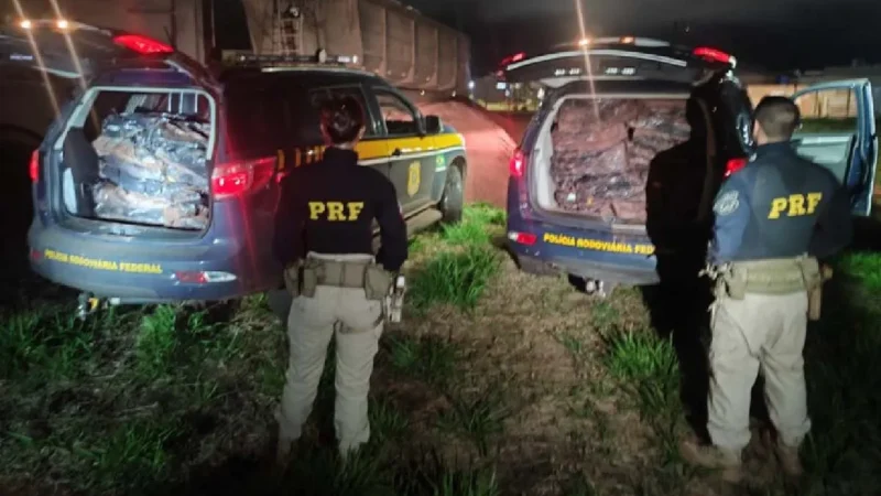 motorista preso com drogas