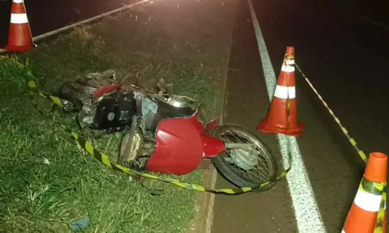 motorista embriagado atropela e mata motociclista
