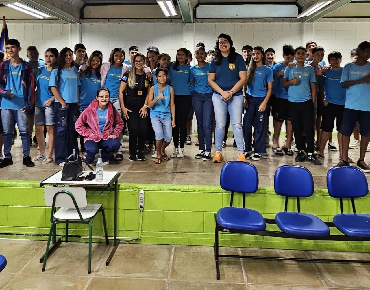 Polícia Civil realiza palestra contra abuso sexual infantil em escola de corumbá