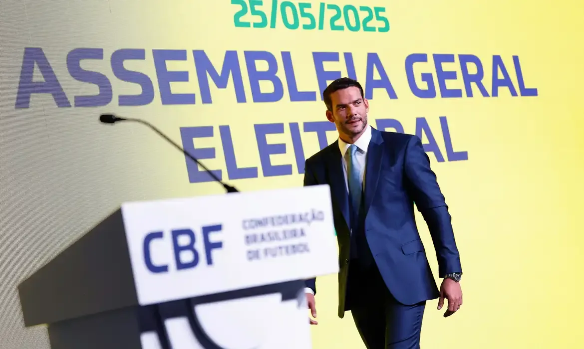 Samir Xaud foi eleito presidente da CBF