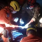 Idoso é atropelado em cruzamento e socorrido pelo Corpo de Bombeiros de Corumbá