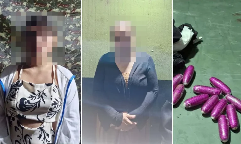 Bolivianas são presas com cápsulas de cocaína em fiscalização na BR-262