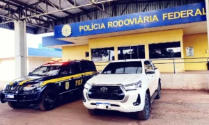 Leia mais sobre o artigo PRF recupera caminhonete furtada em SP e prende homem na BR-262