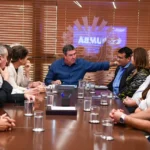 Prefeito de Corumbá define drenagem e pavimentação como prioridade em encontro com Riedel