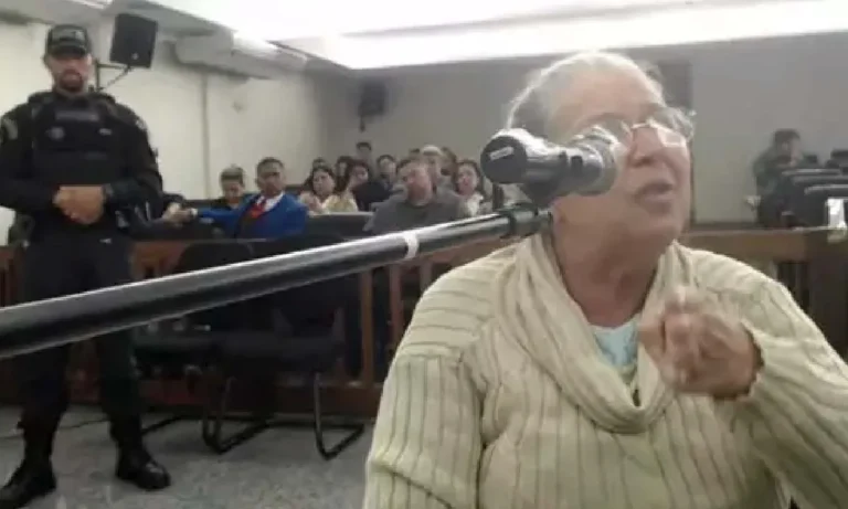 Idosa condenada a 17 anos de prisão