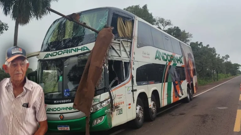 Idoso de 84 anos é a segunda vítima de acidente na BR-262