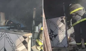 Leia mais sobre o artigo Incêndio atinge residência em Ladário e danifica eletrodomésticos e fiação