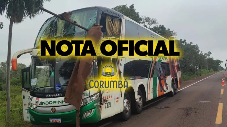 Corumbá decreta luto oficial após acidente com vítimas fatais na BR-262