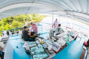 Leia mais sobre o artigo Povo das Águas: Mais de 2,7 mil atendimentos são realizados no Alto Pantanal