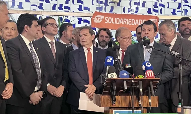 Solidariedade e PRD oficializam federação com foco na atuação conjunta no Congresso
