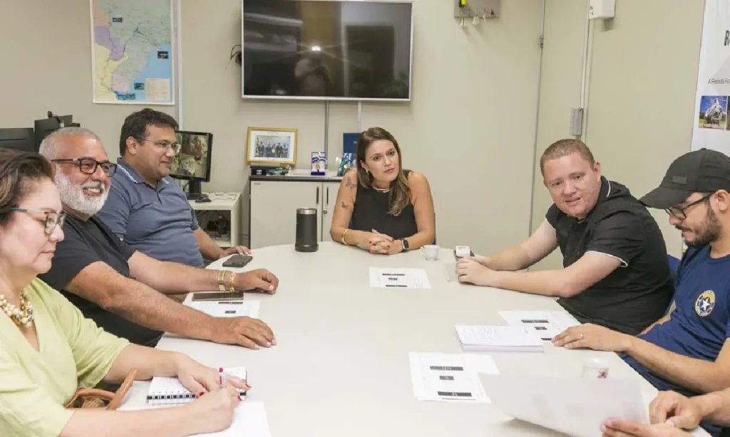 Corumbá debate modernização da logística aduaneira na fronteira com a Bolívia 2 reuniao aduana Logística aduaneira
