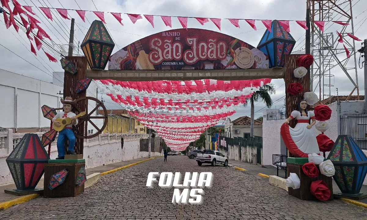 No momento, você está visualizando Arraial do Banho de São João reúne fé e cultura a partir desta sexta em Corumbá