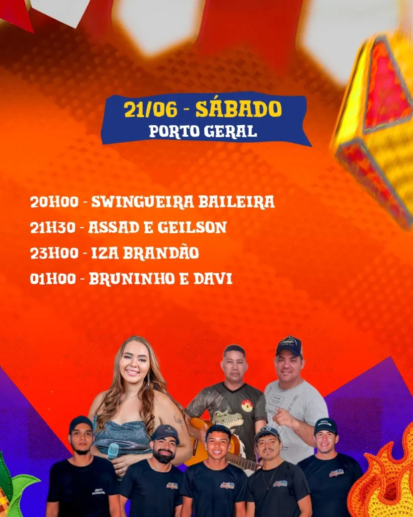 Arraial do Banho de São João reúne fé e cultura a partir desta sexta em Corumbá 4 sao joao sabado Arraial do Banho de São João