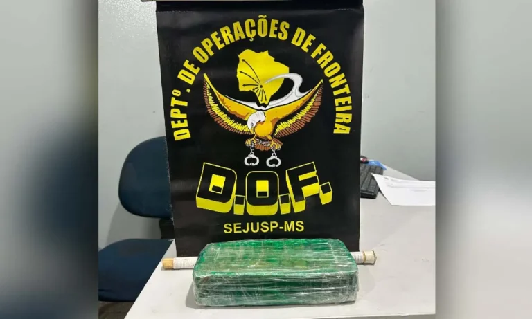 preso com cocaína em carro de aplicativo