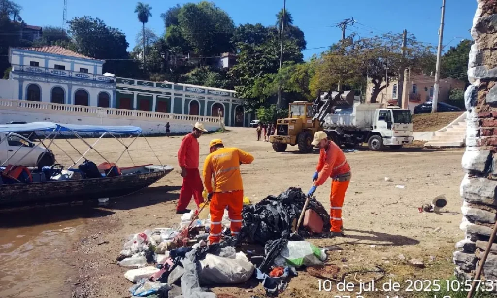 descarte irregular de lixo
