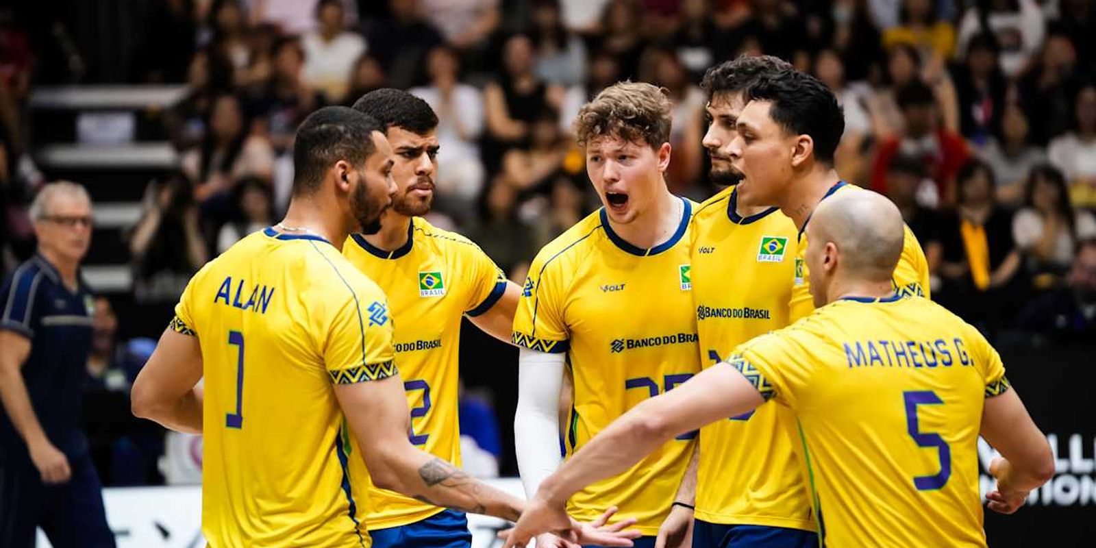 Liga das Nacoes Brasil fecha 1a fase na lideranca e