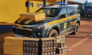 Leia mais sobre o artigo PRF intercepta carga com 340 celulares sem nota fiscal na BR-262 em Corumbá
