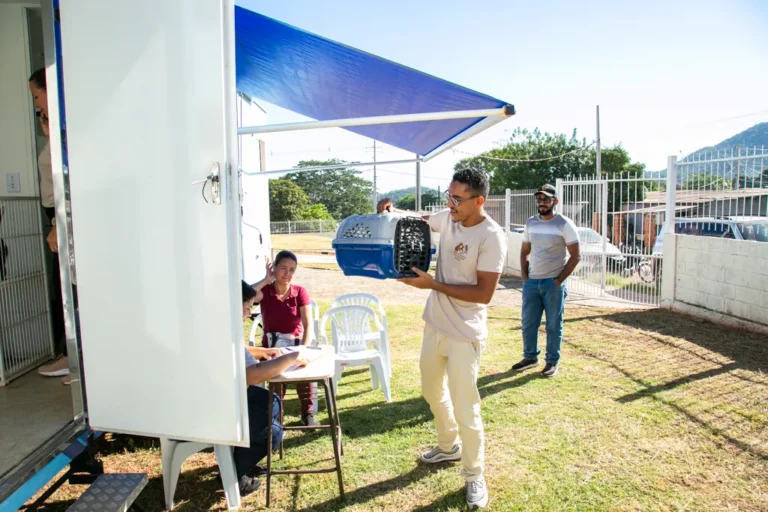 Caravana da Castração chega a Corumbá de 11 a 20 de agosto com atendimentos gratuitos.