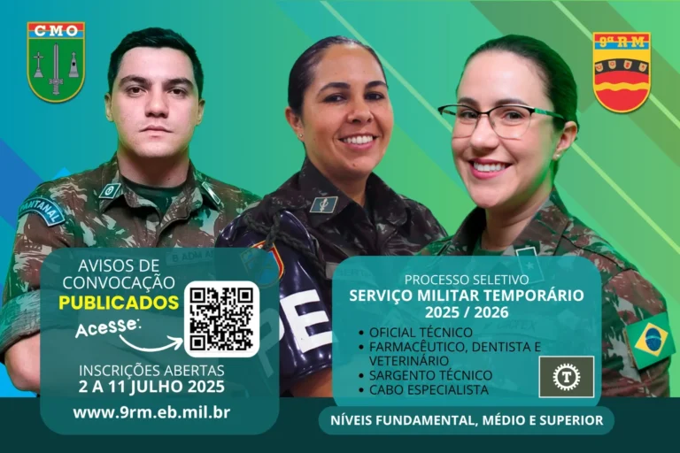 processo seletivo do exército