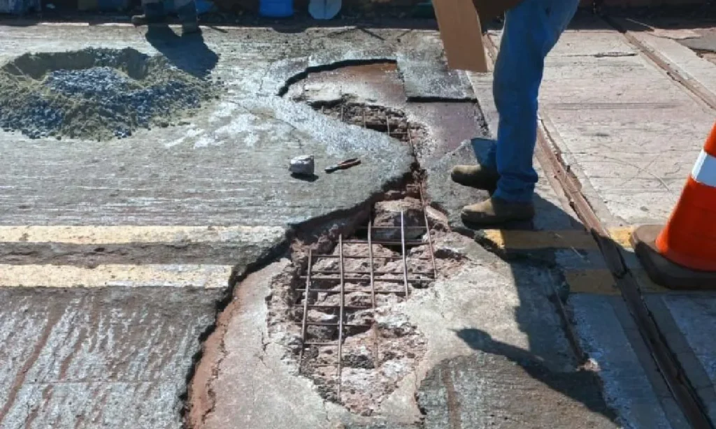 reparo agesul2 ponte sobre o Rio Paraguai