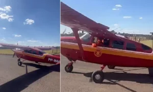 Leia mais sobre o artigo Trabalhador rural leva coice de cavalo e é resgatado de aeronave no Pantanal
