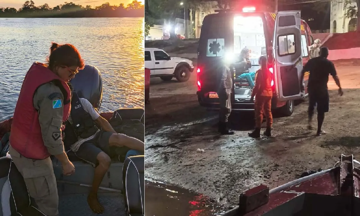 No momento, você está visualizando Bombeiros resgatam idoso debilitado na região do Domingo Ramos