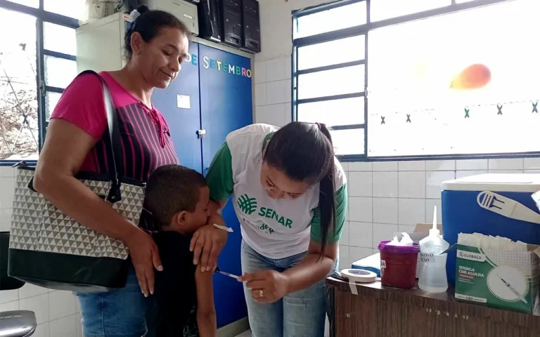 Atendimentos em saúde na zona rural de Corumbá