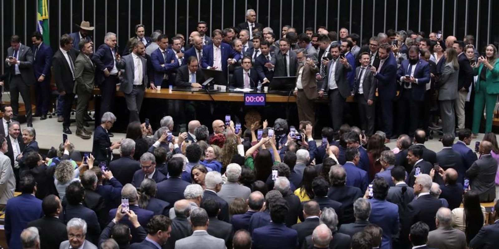 Motta retomada do plenario da Camara nao foi condicionada a