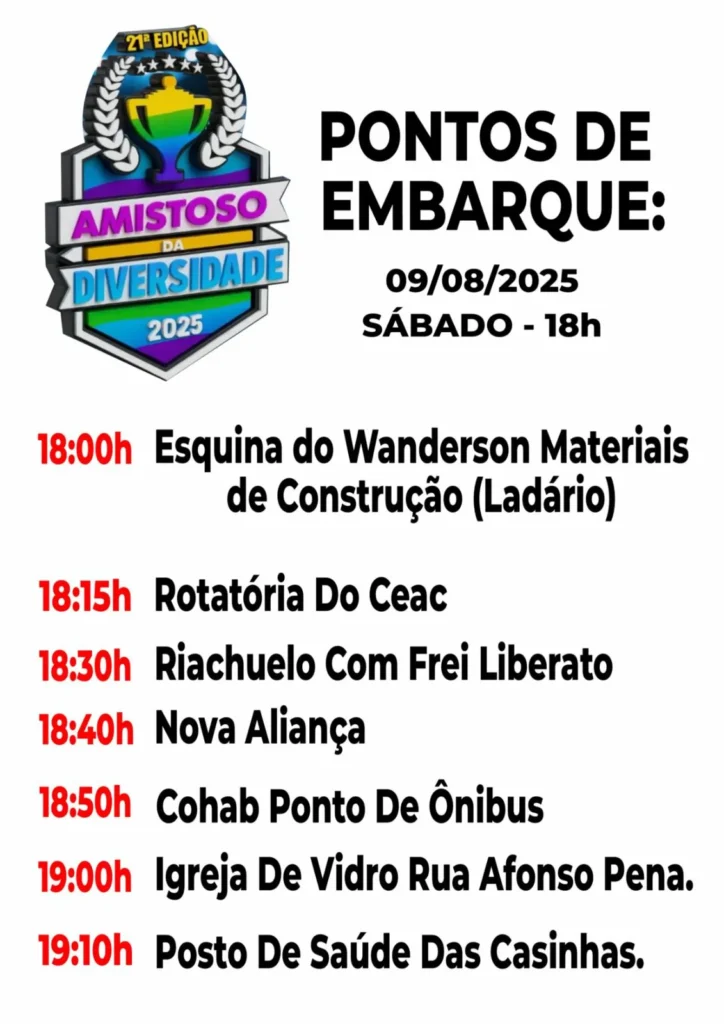 Amistoso da Diversidade celebra 21 anos com festa e futebol em Corumbá 2 Amistoso da Diversidade