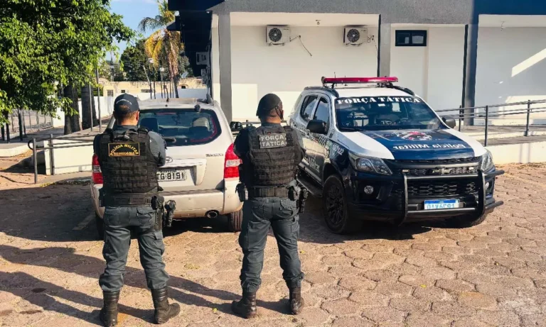 Carro roubado em Campo Grande é recuperado em Corumbá antes de ser levado para a Bolívia; suspeitos foram detidos.