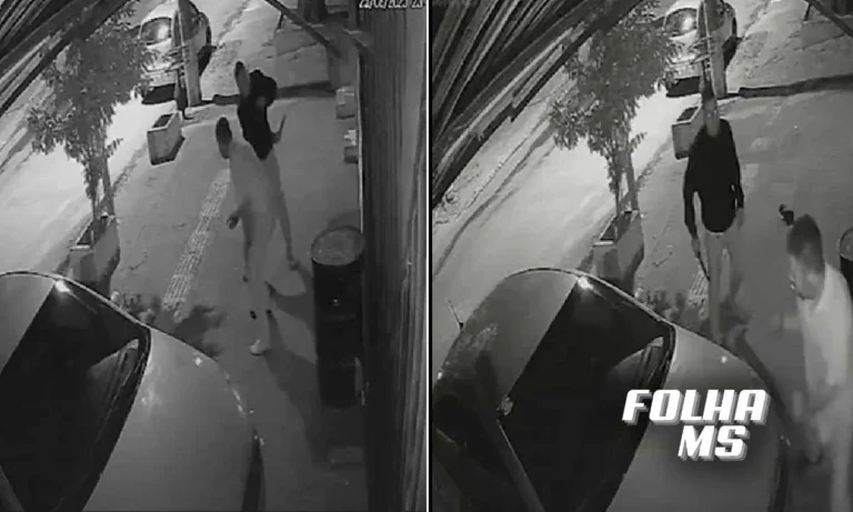 Homem é esfaqueado em conveniência no Jardim Los Angeles, em Campo Grande; suspeito foi preso e confessou o crime.