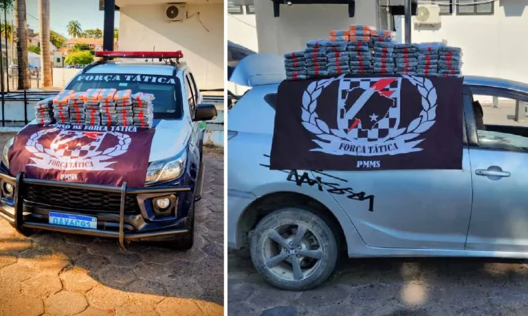 Boliviana é presa em Corumbá com quase 69 kg de cocaína