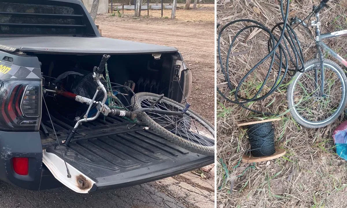 Três homens foram presos em Corumbá após furto de cabos na Rodovia Ramão Gomes. Denúncia ao 153 foi decisiva para a ação da Guarda Municipal