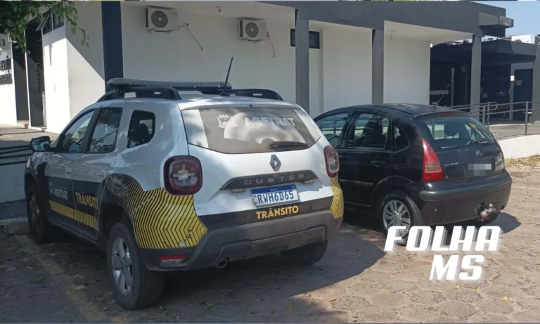 Carro furtado é recuperado em Corumbá após vítima cair em golpe de estelionato conhecido como “golpe do intermediário”.
