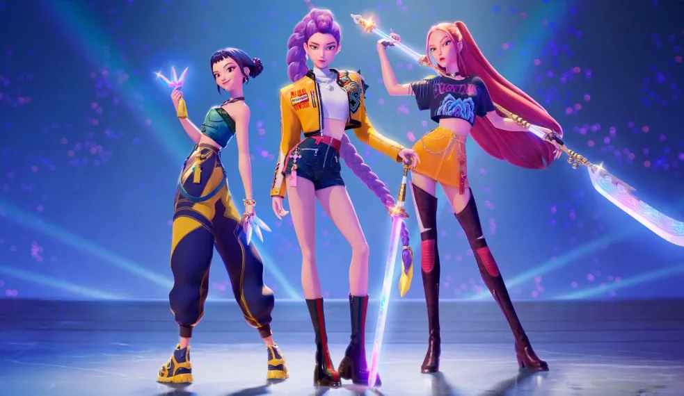 Guerreiras do K-Pop entra para o Top 4 das maiores estreias da Netflix 3 Guerreiras do K-Pop