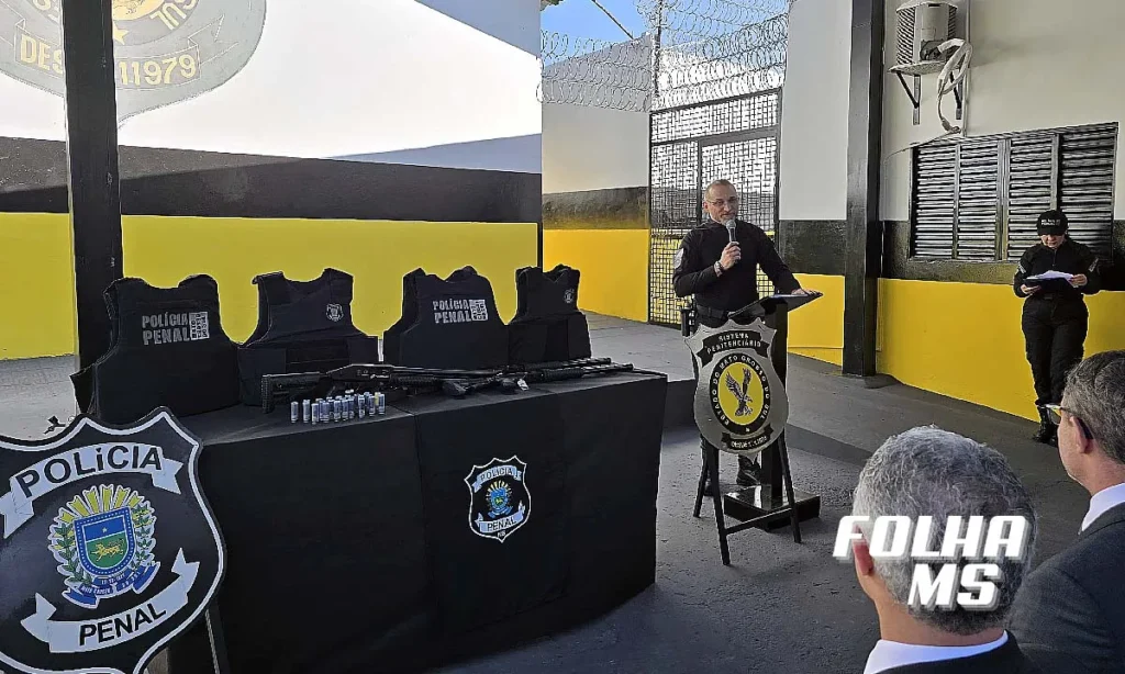 inauguracao ala presidio2 presídio masculino de Corumbá