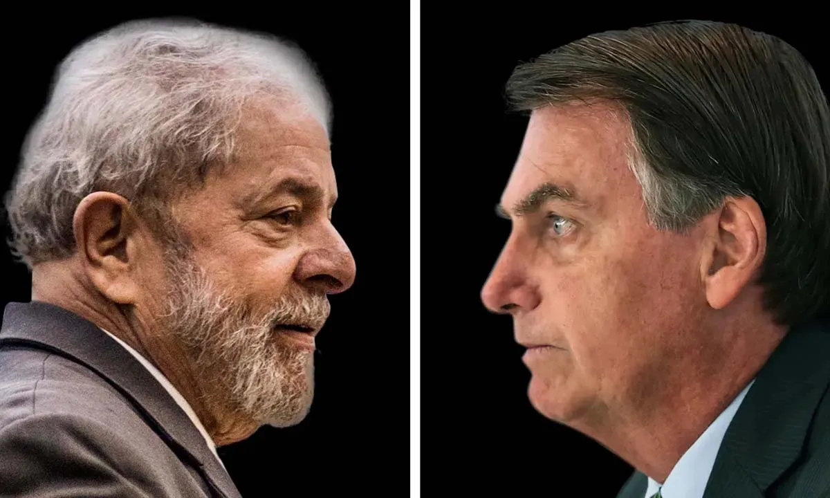Datafolha mostra empate técnico entre petistas e bolsonaristas em cenário de polarização política.