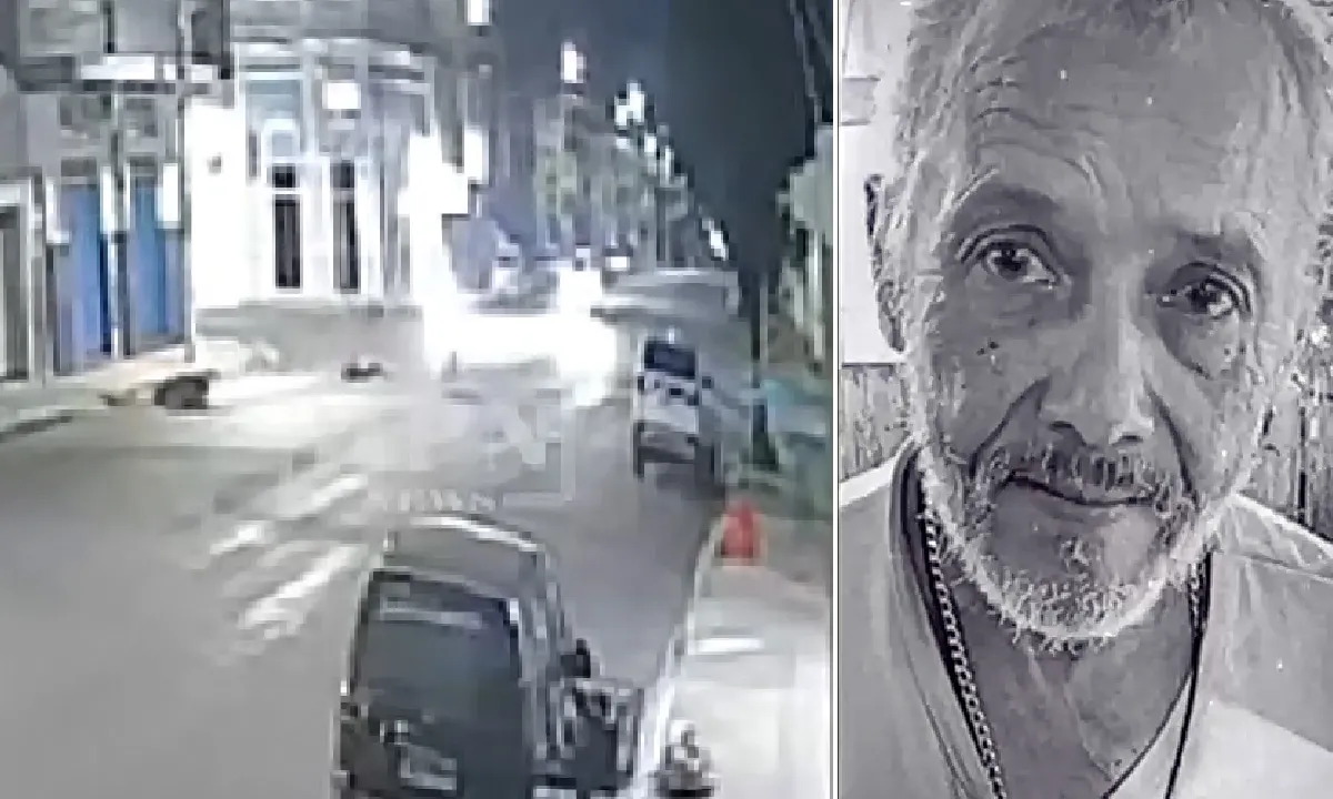 Idoso atropelado por adolescente morre após 35 dias internado na santa casa