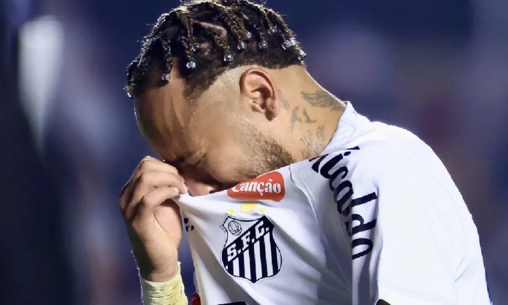Vasco aplica goleada histórica no Santos por 6 a 0 no Morumbis 2 Neymar deixa campo chorando após goleada do vasco
