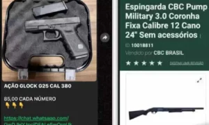 Leia mais sobre o artigo PF desarticula esquema de rifas ilegais de armas em grupos de WhatsApp