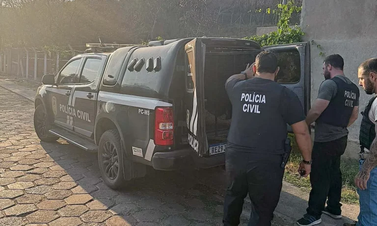 Operação Indébito da Polícia Civil prende suspeito em Corumbá por fraude contra clientes de planos de saúde.