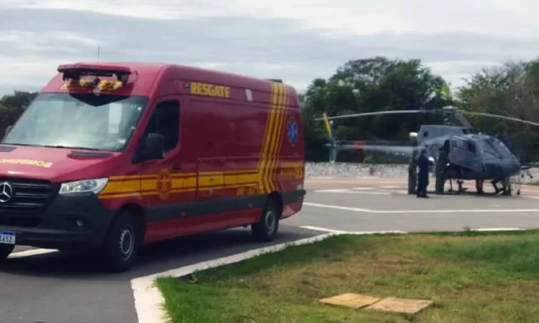 Mãe debilitada e bebê prematuro são resgatados no Pantanal do Paiaguás com apoio aéreo da Marinha do Brasil.