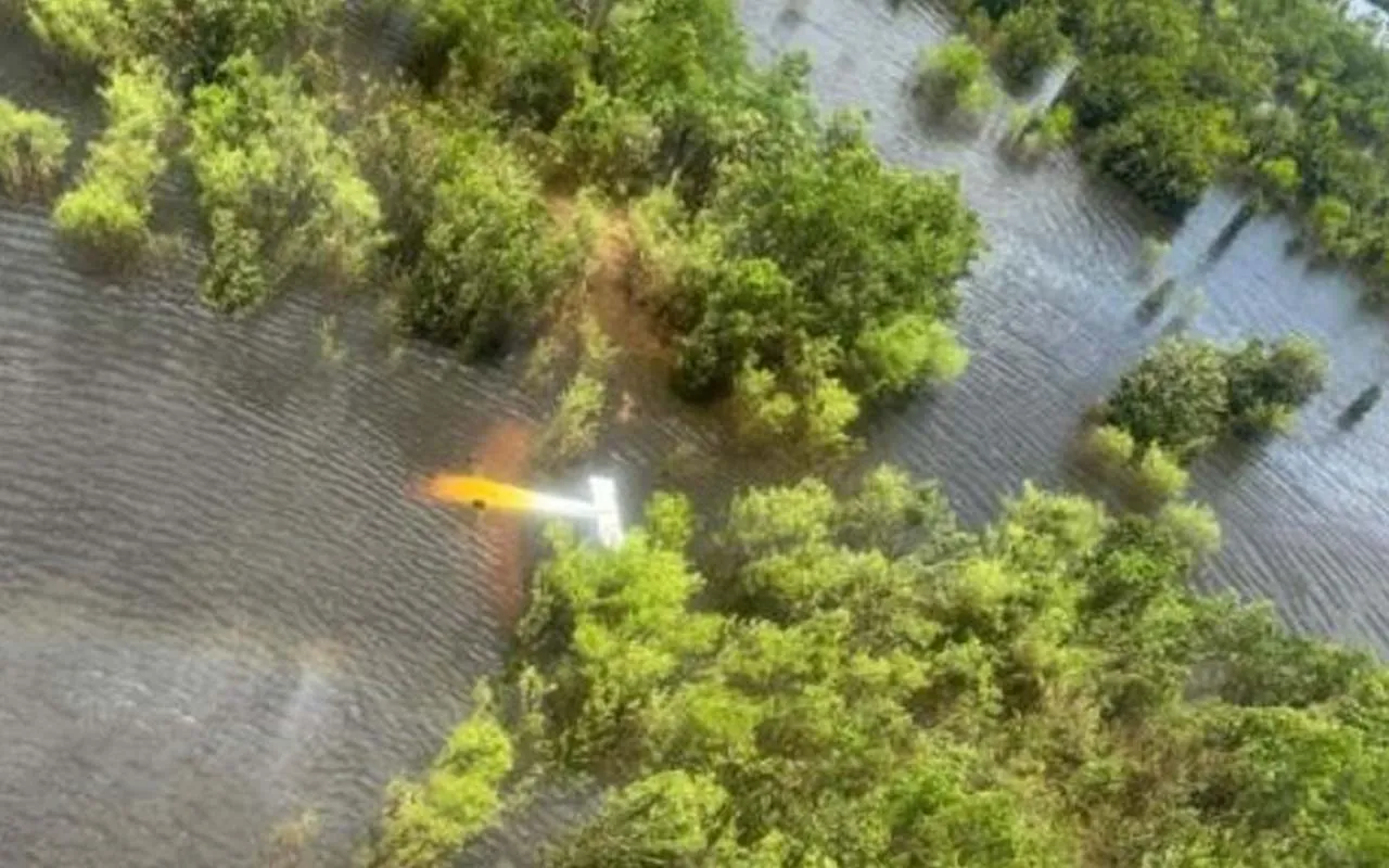Aeronave é interceptada pela FAB no Amazonas e piloto é detido pela Polícia Federal