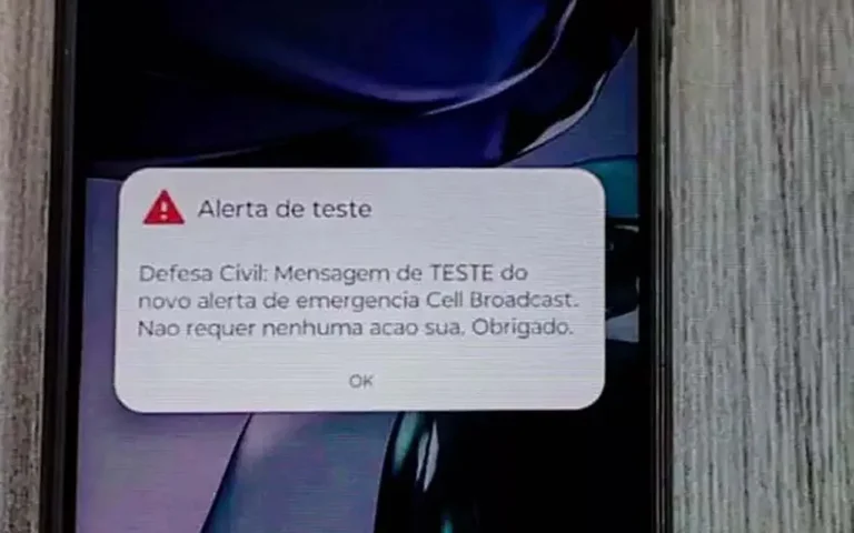 Corumbá receberá teste de alerta emergencial via celular neste sábado para avaliar sistema Cell Broadcast