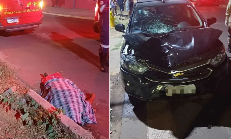 Atropelamento no Cristo Redentor, em Corumbá, mata homem de 53 anos; motorista fugiu a pé e caso é investigado.