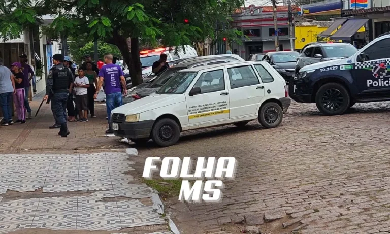 Briga na Casa dos Imigrantes, em Corumbá, deixa ferido e leva envolvidos à delegacia após ação da Polícia Militar.