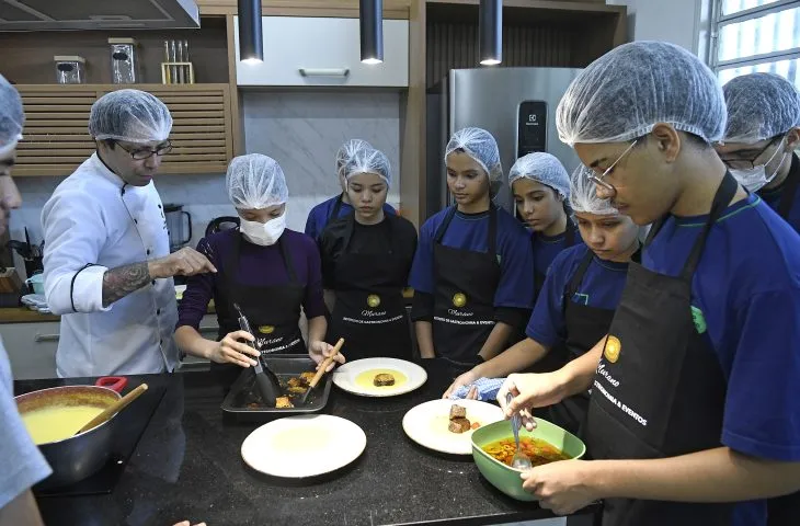 gastronomia na rede estadual de ensino em MS