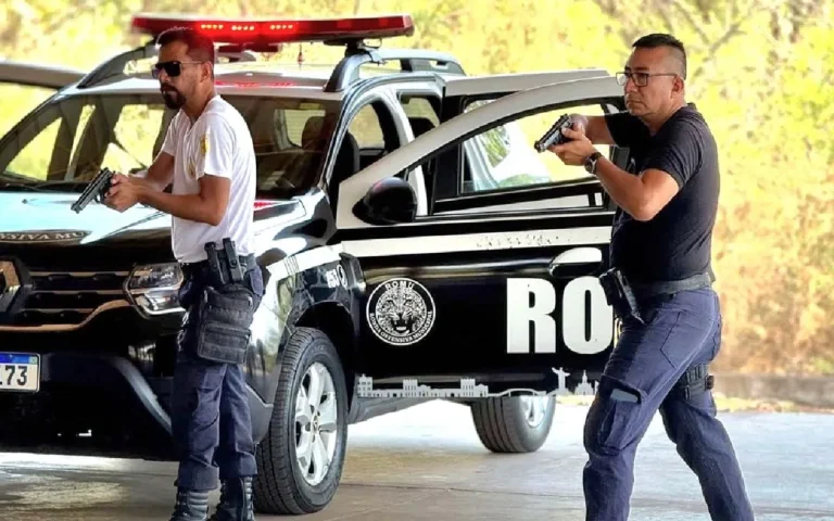 Guarda Civil Municipal de Corumbá realiza atualização prática com arma de fogo funcional.