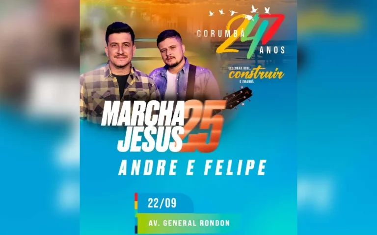 marcha para jesus em corumbá